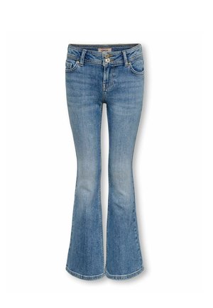 ONLY GIRLS, FLARED FIT JEANS KOGJUDY-O FLARED FIT JEANS - Jean bootcut - medium blue denim