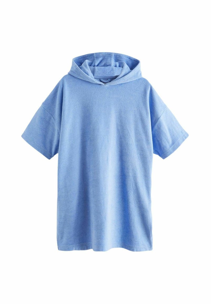 Next - OVERSIZED COVER UP STANDARD - Badjas - mottled blue, Vergroten