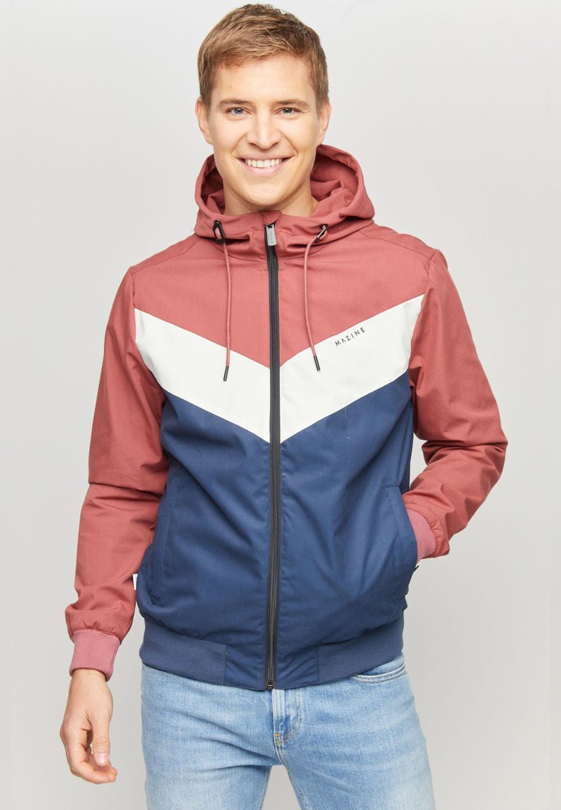 Herren Leichte Jacken | Mazine DUNS Übergangsjacke dark cherry/navy/rot - KT86017 Herren Leichte Jacken | Mazine DUNS Übergangsjacke dark cherry/navy/rot - KT86017