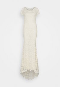 Rosemunde LONG DRESS SHORT SLEEVE - Společenské šaty - ivory