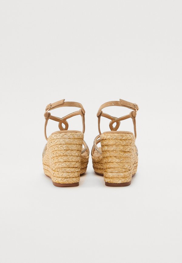 High heeled sandals - marrón claro4