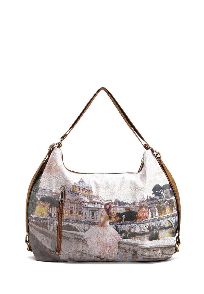Y Not? Borsa a mano rome princess/rosa screziato