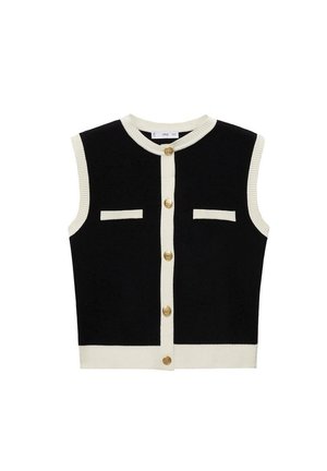 Mango PIA - Waistcoat - zwart