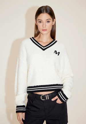 Strickpullover - off-white