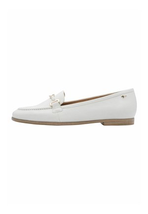 Boat shoes - white leather