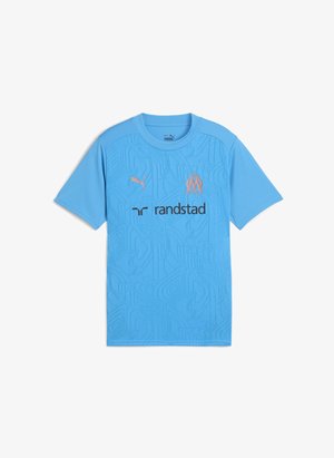 OLYMPIQUE DE MARSEILLE - Futbolo marškinėliai - bleu azur copper