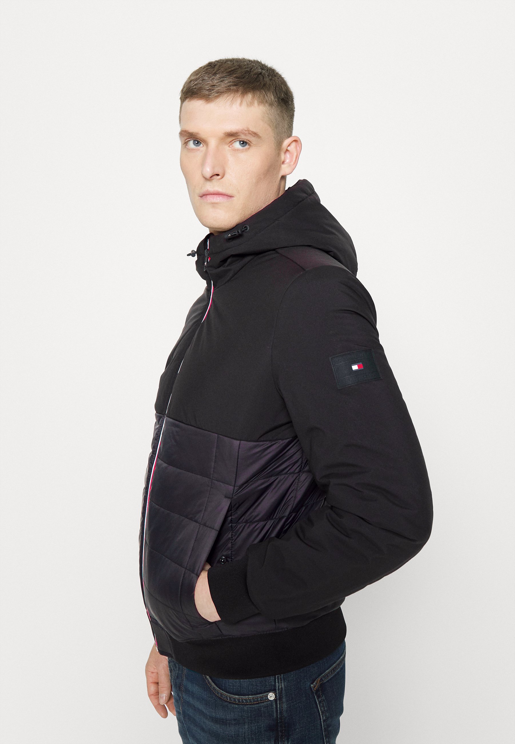Tommy Hilfiger MIX MEDIA HOODED JACKET 