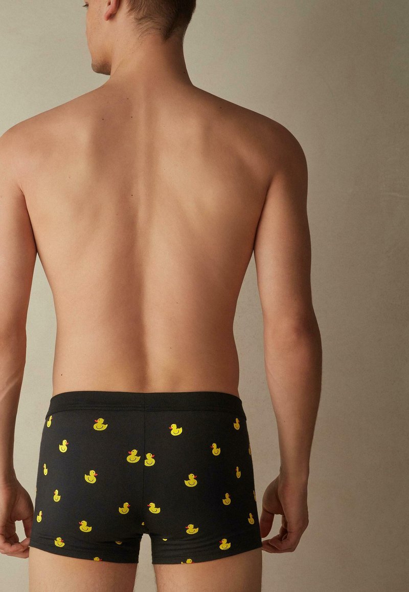 Herren Unterhosen | Intimissimi MIT AUS ELASTISCHER SUPIMA® BAUMWOLLE Panties schwarz entchen-print/schwarz - YE67223 Herren Unterhosen | Intimissimi MIT AUS ELASTISCHER SUPIMA® BAUMWOLLE Panties schwarz entchen-print/schwarz - YE67223