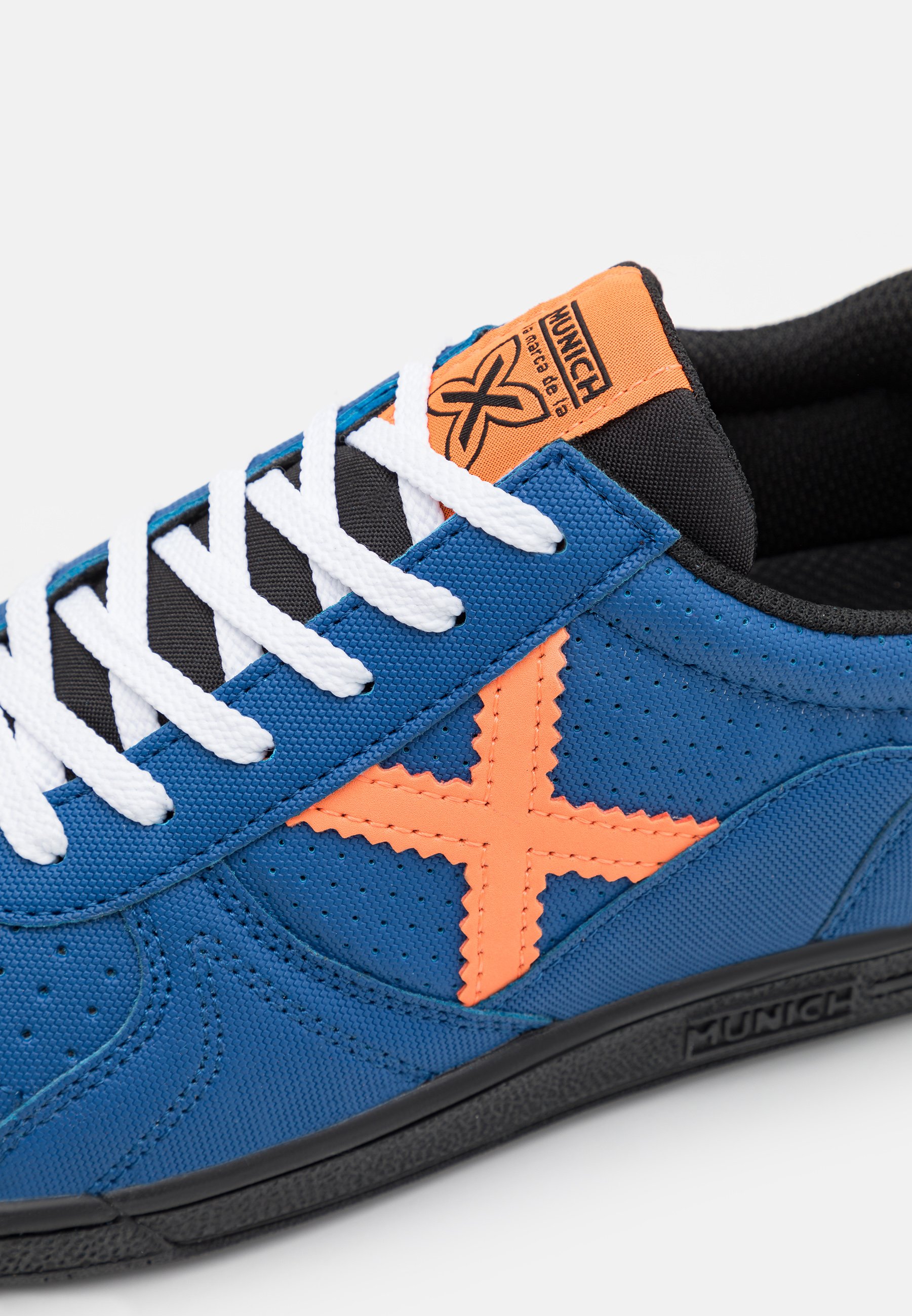 Munich G-3 PROFIT - Zaalvoetbalschoenen - blue/orange/blauw - Zalando.nl