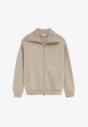 Polo Club, SWEATSHIRT WOMAN LYAN LONG SLEEVE REGULAR FIT - Sweater met rits - beige