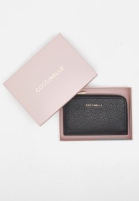 Coccinelle METALLIC SOFT - Portafoglio - noir