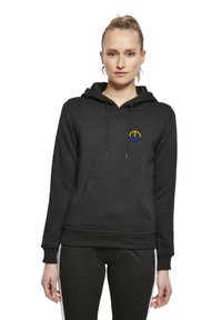 Merchcode Peace  2 Color Peace - Felpa con cappuccio - black