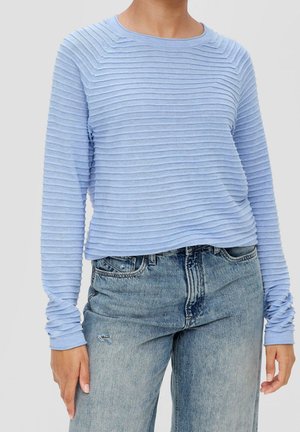 Jumper - mottled light blue