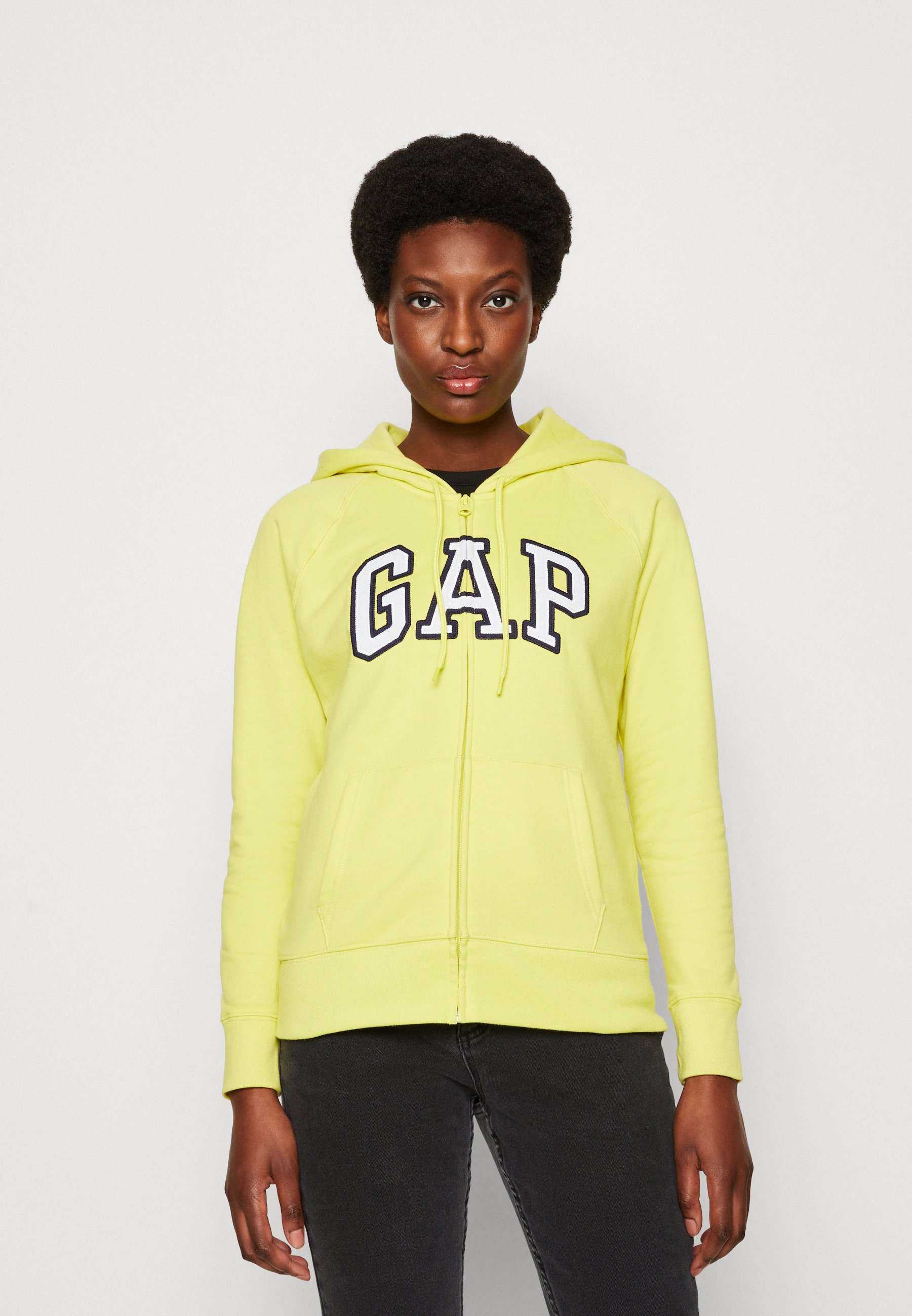 gap mustard hoodie