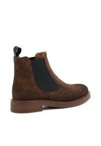 Frau Shoes CHELSEA WITH SHADED FINISH - Botines bajos - brown