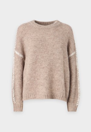 JDY JDYZOEY LIFE ON STITCH NOOS - Džemperis - chateau gray