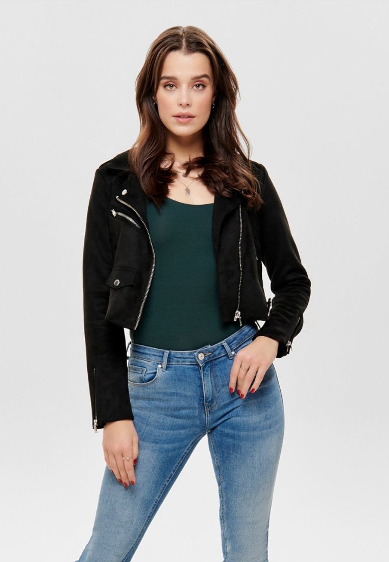 Unerbittlich Wiederkehren Erleuchten Only Lederjacke Blau Ferien Bitte Bestatigen Donnerstag