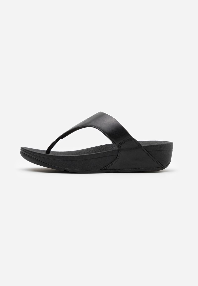 FitFlop LULU TOEPOST Sandalias de dedo - black/negro -