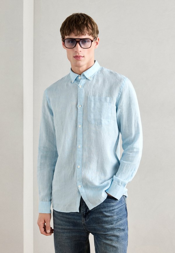 SHIRT - Shirt - light turquoise melange