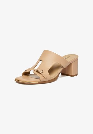 Mexx, MEXX FLIP-FLOPS WOMEN'S BEIGE 5906751874080 - Mules à talons - beige
