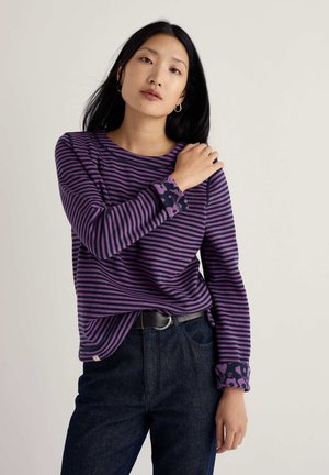 GWENNOL - Bluză cu mânecă lungă - blue - blotted flax flower sea cave