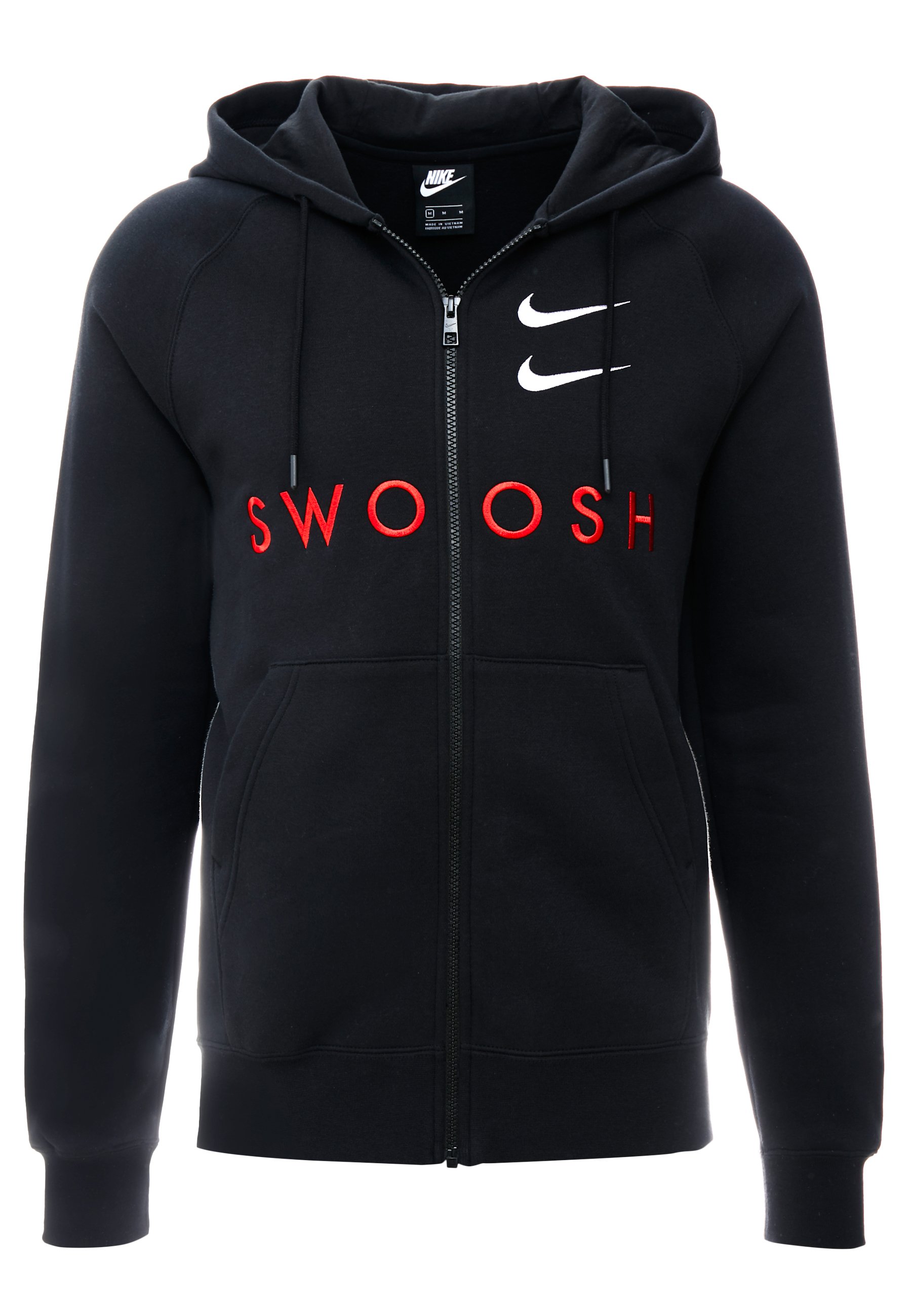 Nike Sportswear Hettejakke blackuniversity red Zalando.no Nike Sportswear Hettejakke - black/university red