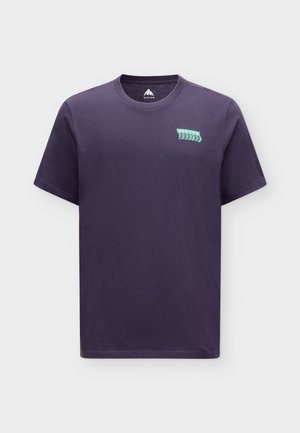 Burton, THROWBACK 92 UNISEX - Спортна тениска - nightshade purple