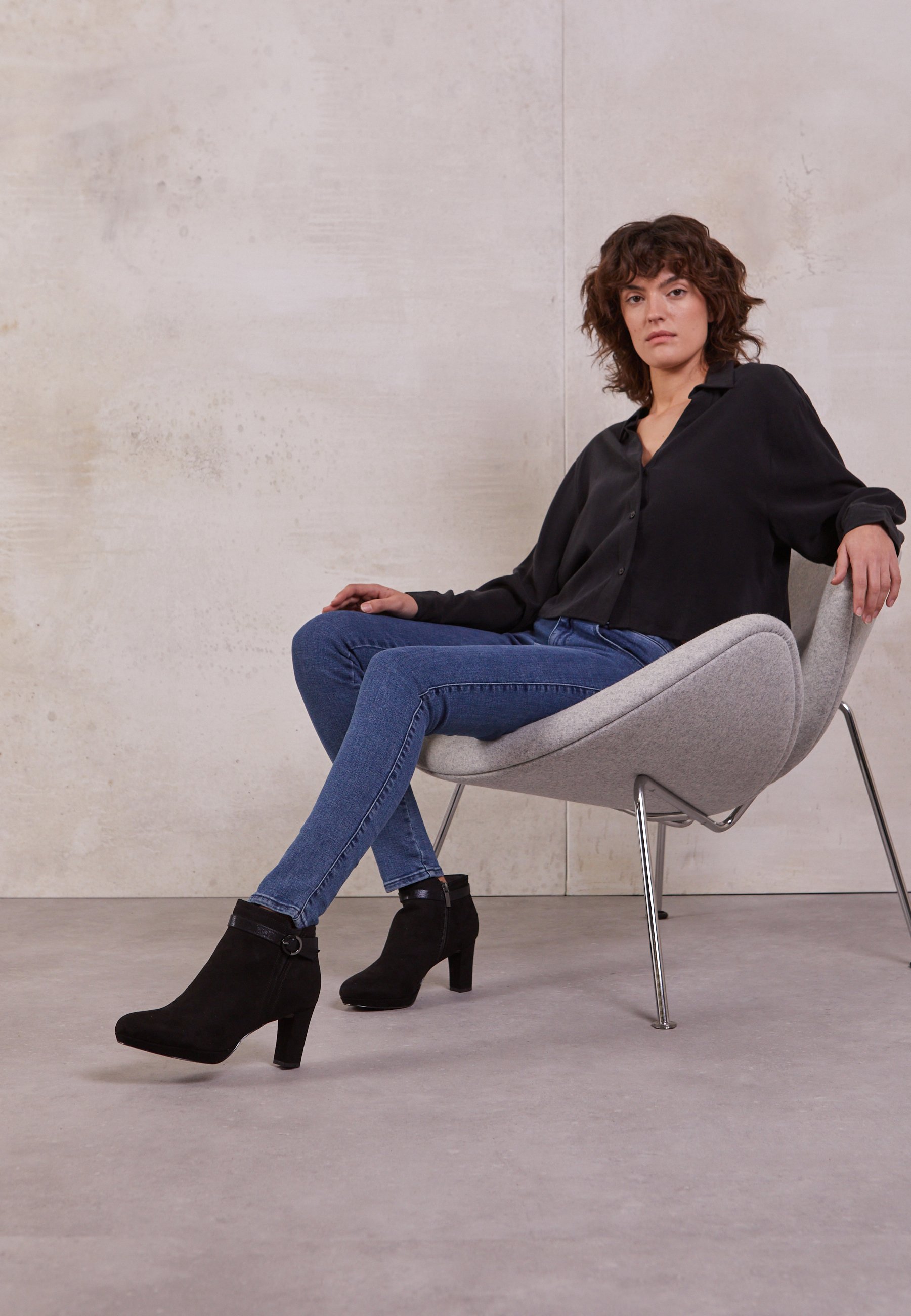 Anna Field Botines de tacón - black/negro - Zalando.es