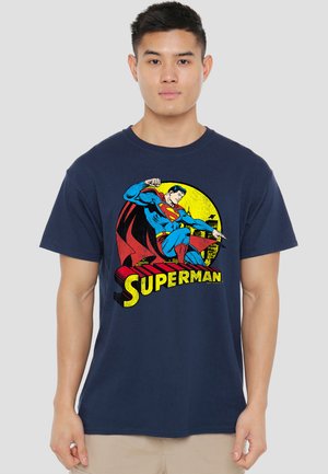 Cotton Soul, DC BIG BLUE - Print T-shirt - dark blue