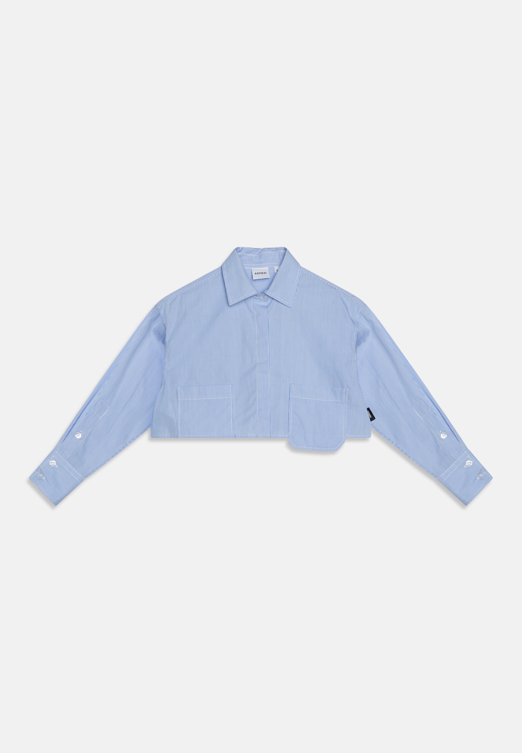 Chemise bleu à manches longues junior - CSM006J – Uniformes HFM