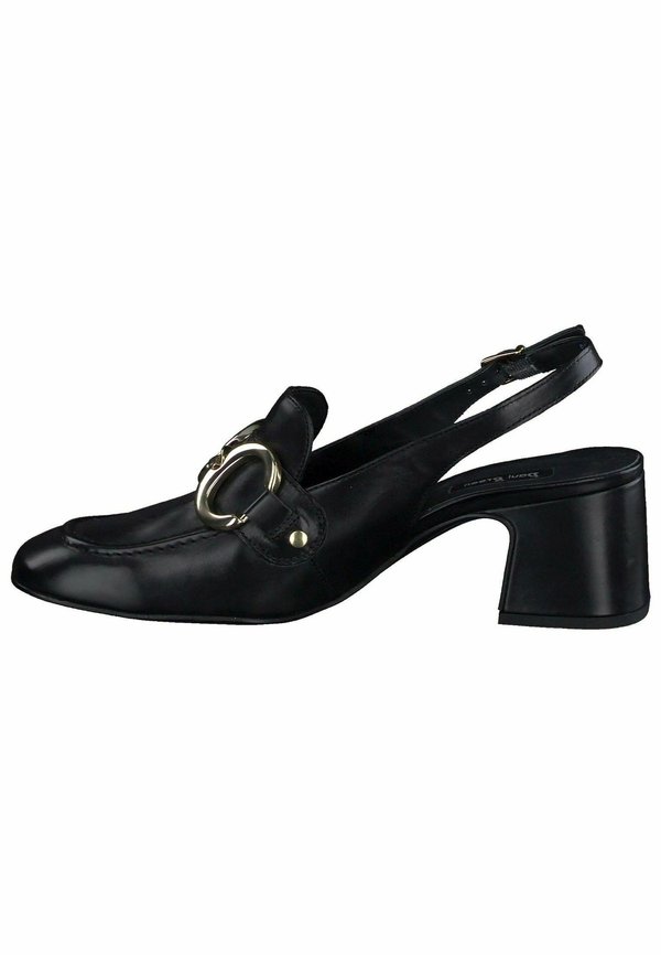 Pumps - foulard schwarz