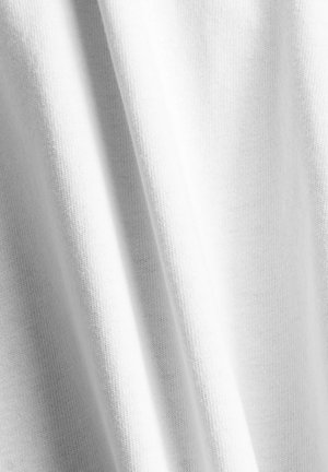 New Balance, LOGO  - T-shirt basic - white