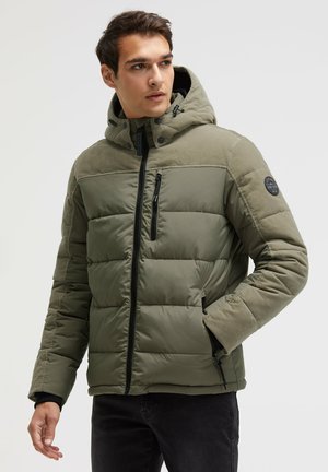 Winter jacket - vintage khaki