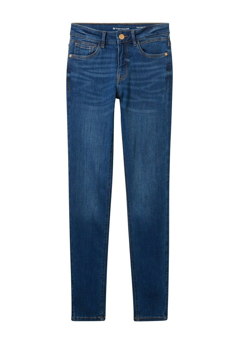 Tom Tailor Jeans Skinny Fit blauw denim/bluedenim Tom Tailor Jeans Skinny Fit blauw denim/bluedenim