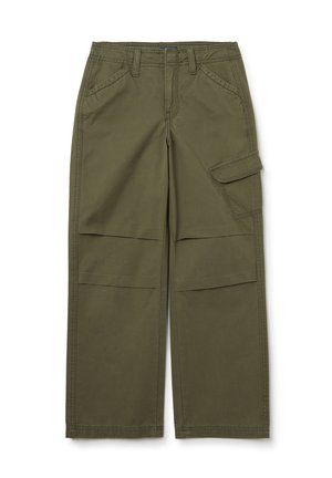 Cargo trousers - army green