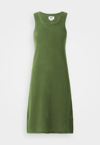 MINERVA OPEN STRIPE DRESS - Haljina s naramenicama - olive
