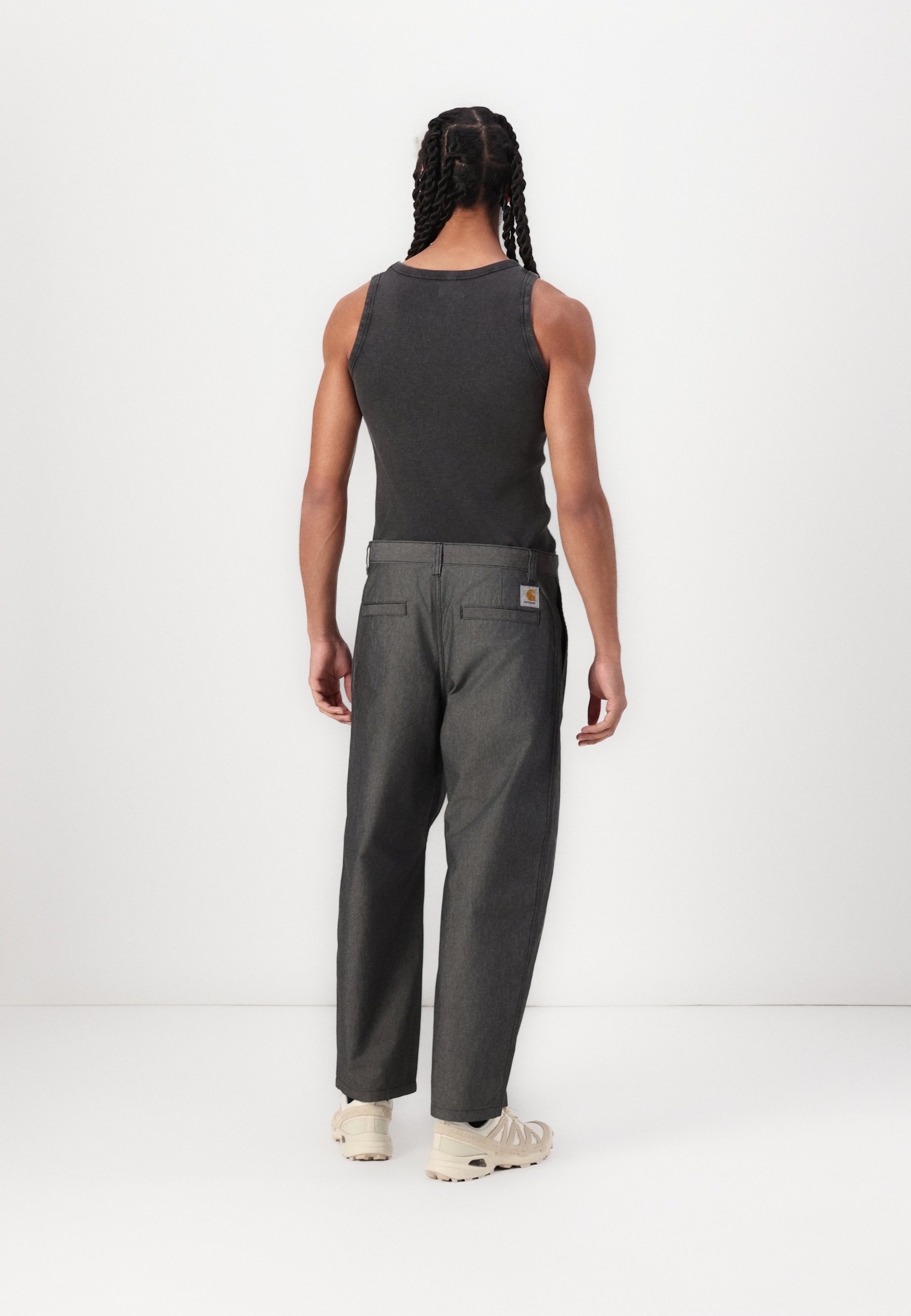 Carhartt WIP BLAKE PANT - Trousers - black rinsed/black - Zalando