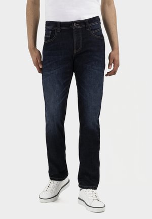 camel active Slim fit jeans - dark blue denim