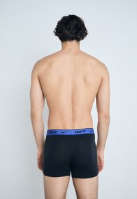 Nike Underwear TRUNK 2 PACK - Nadrág - black/cyber/astronomy blue