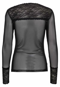 ICHI IHODETTA - Maglietta a manica lunga - black