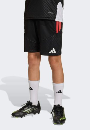 TIRO 26 COMPETITION TRAINING  - Shorts - black   semi lucid red