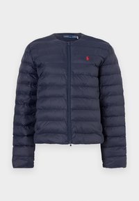 WOMAN PUFFER JACKET - Χειμωνιάτικο μπουφάν - navy