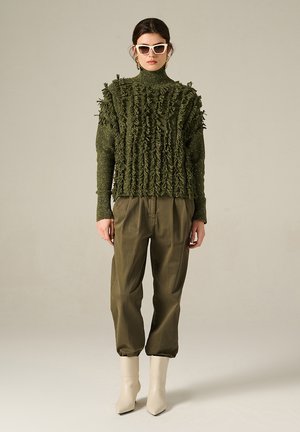 Pantalon classique - green