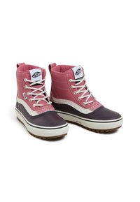 Vans Bottines à lacets - dark red