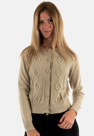 Yes Zee Chaqueta de punto - beige