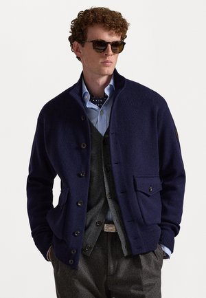 WOOL-BLEND  - Ζακέτα - hunter navy