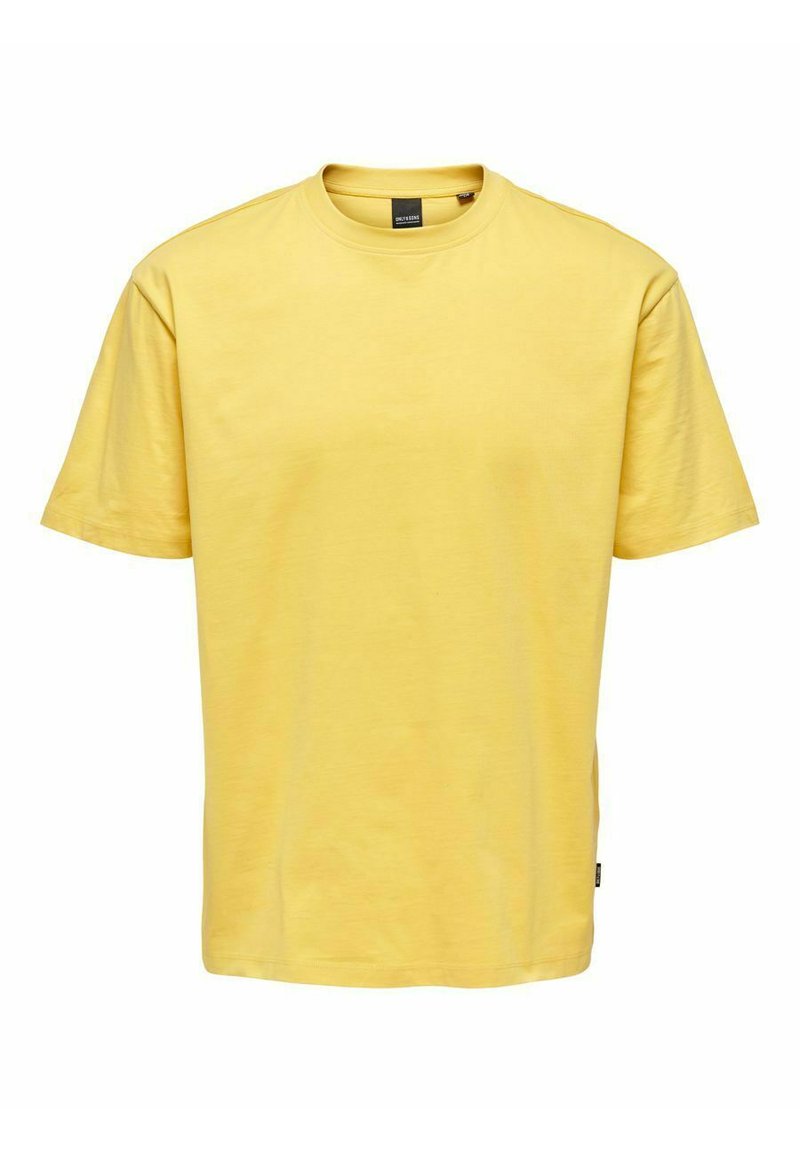 ONLY & SONS Herren-T-Shirt Onslevi Life – Reguläre Passform, Rundhals, Kurze Ärmel, Bequemer Baumwollmix
