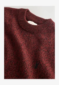 Selected, burgundy red