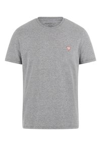 Guess KLEINES LOGO-DREIECK - T-shirt basic - grau