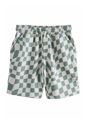 Next Jogginghose - black white checkerboard